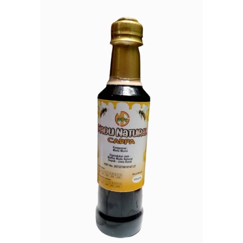 

Madu Murni nektar Carpa warna hitam UK 450g