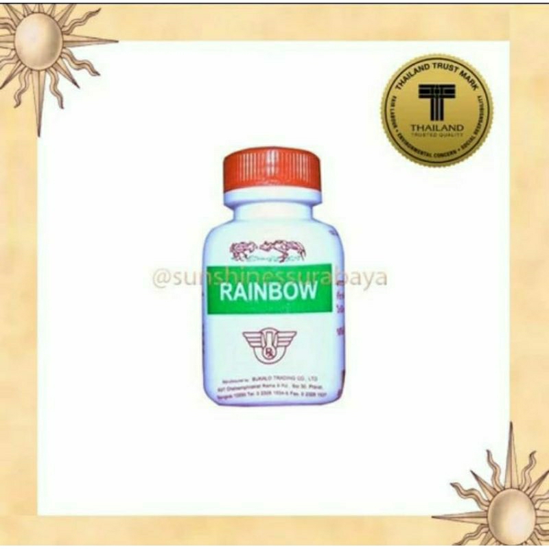 Rainbow multivitamin ayam ORI Bangkok