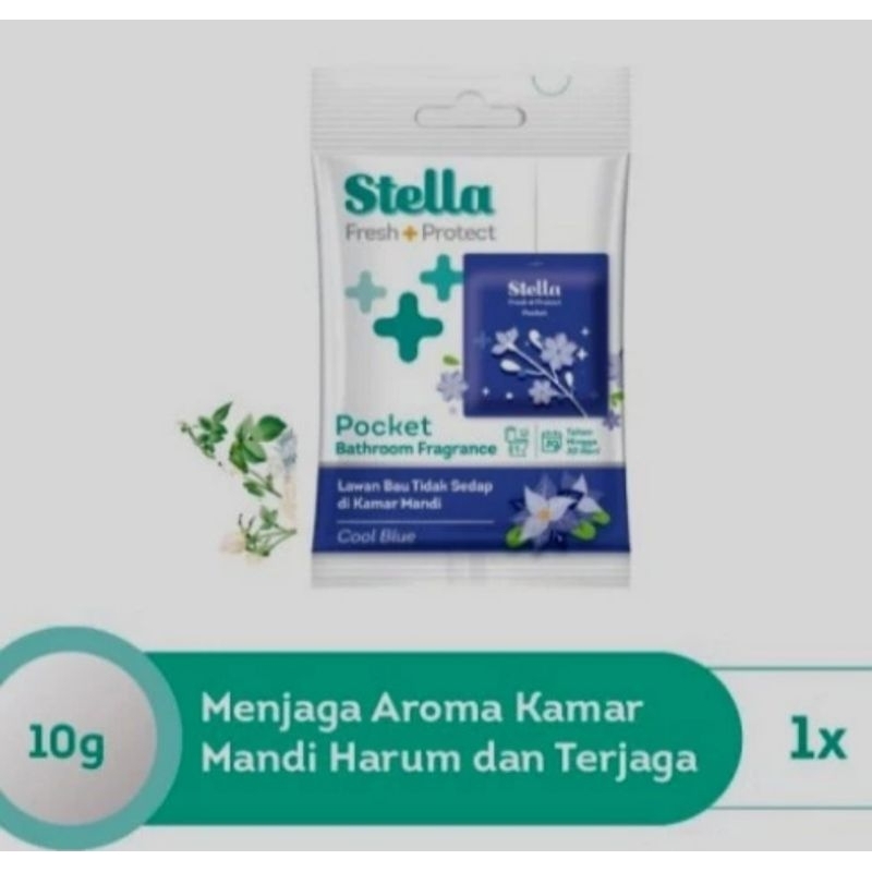 Stella Pocket Bathroom Fresh + Protect ( Cool Blue ).