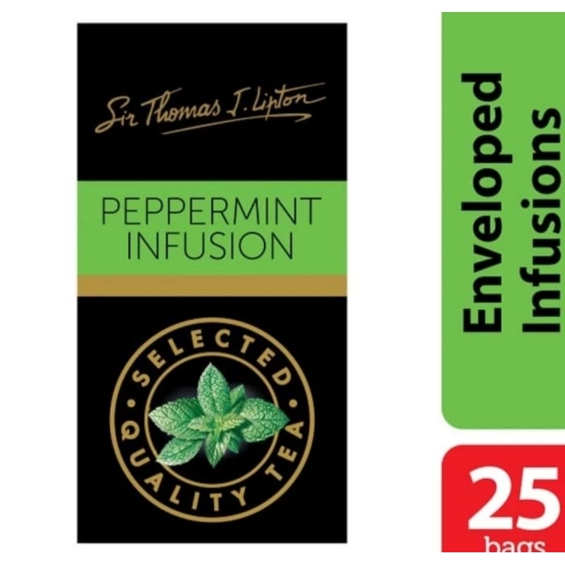 

Teh Lipton Peppermint Infusion (25 Bags).