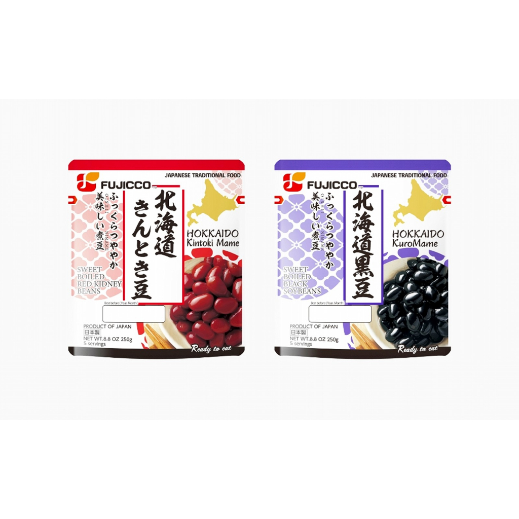 

FUJICCO HOKKAIDO Kuro / Kintoki mame Red /Black Bean paste
