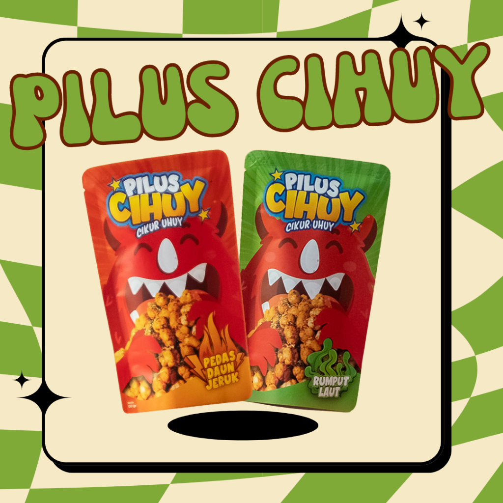 

Cemilan kekinian - PILUS CIHUYY Cikur Uhuy (50gr)