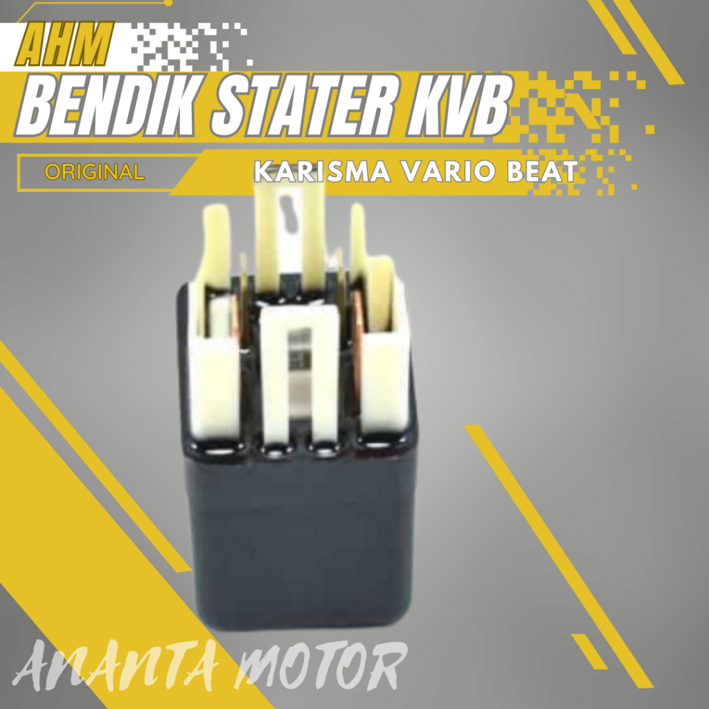 ANANTA AHM BENDIK STARTER SWITCH STARTER VARIO LAMA,BEAT LAMA,SCOOPY LAMA,REVO ABSOLUTE,BLADE