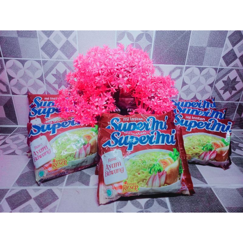 

Mie kuah SuperMi rasa Ayam Bawang