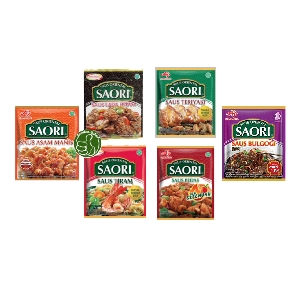 

SAORI Saus Bumbu Masak Instant - ALL VARIANT