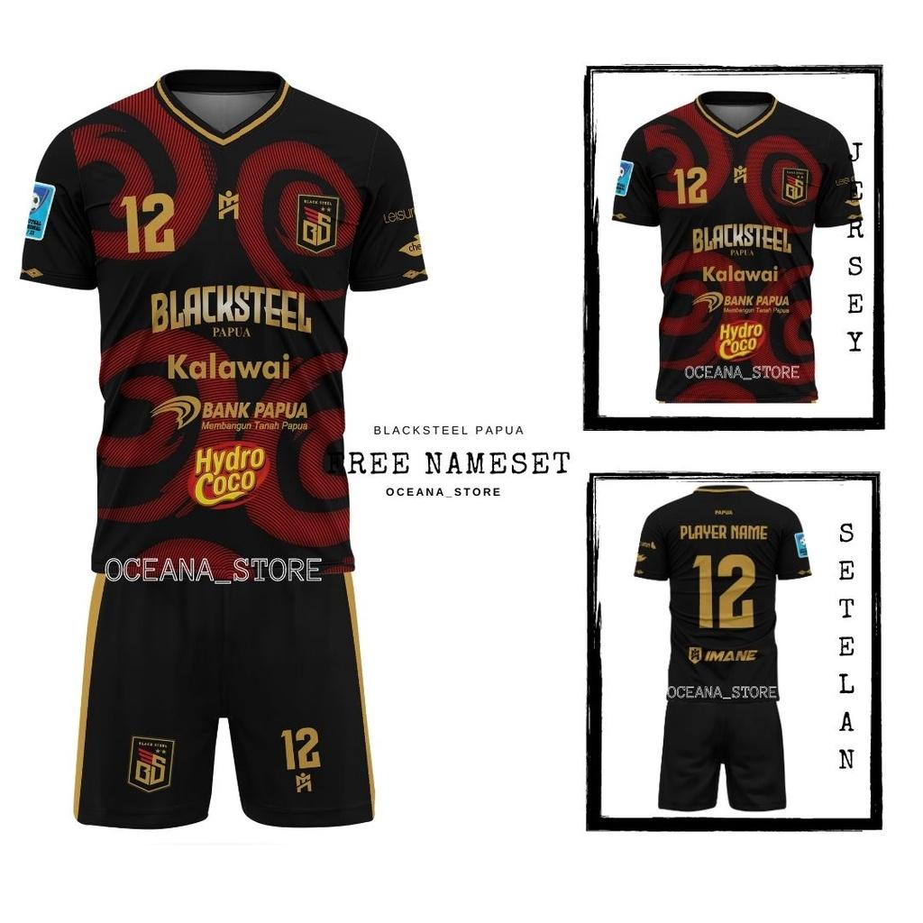 JERSEY FUTSAL BLACKSTEEL MANOKWARI 2023
