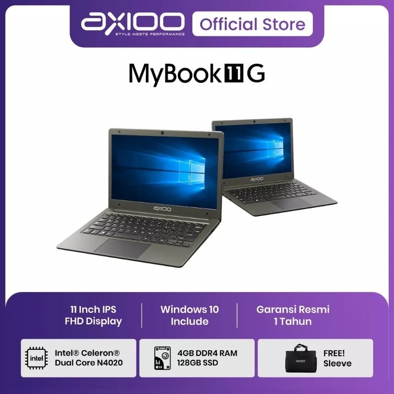 Axioo Mybook 11g Laptop Notebook