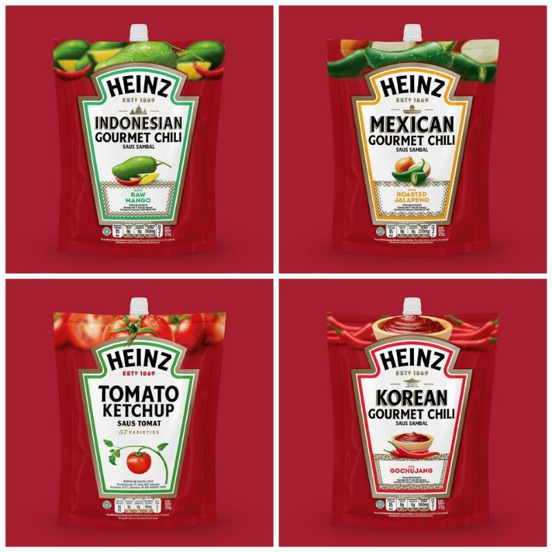 

Heinz Indonesian / Korean / Mexican Gourmet Chili Saus Sambal 125gr