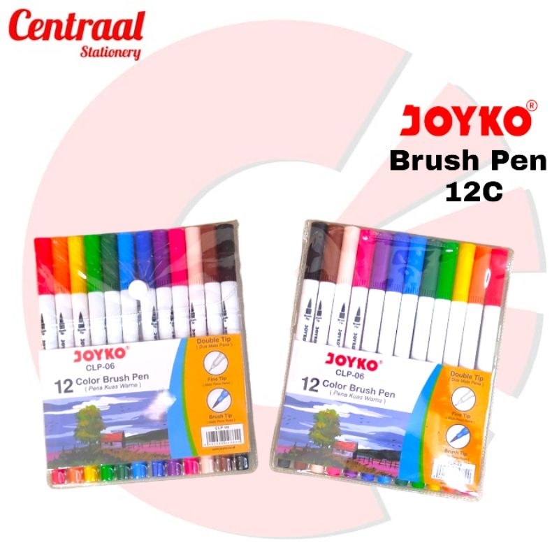 

Brush Pen Joyko 12 Colors