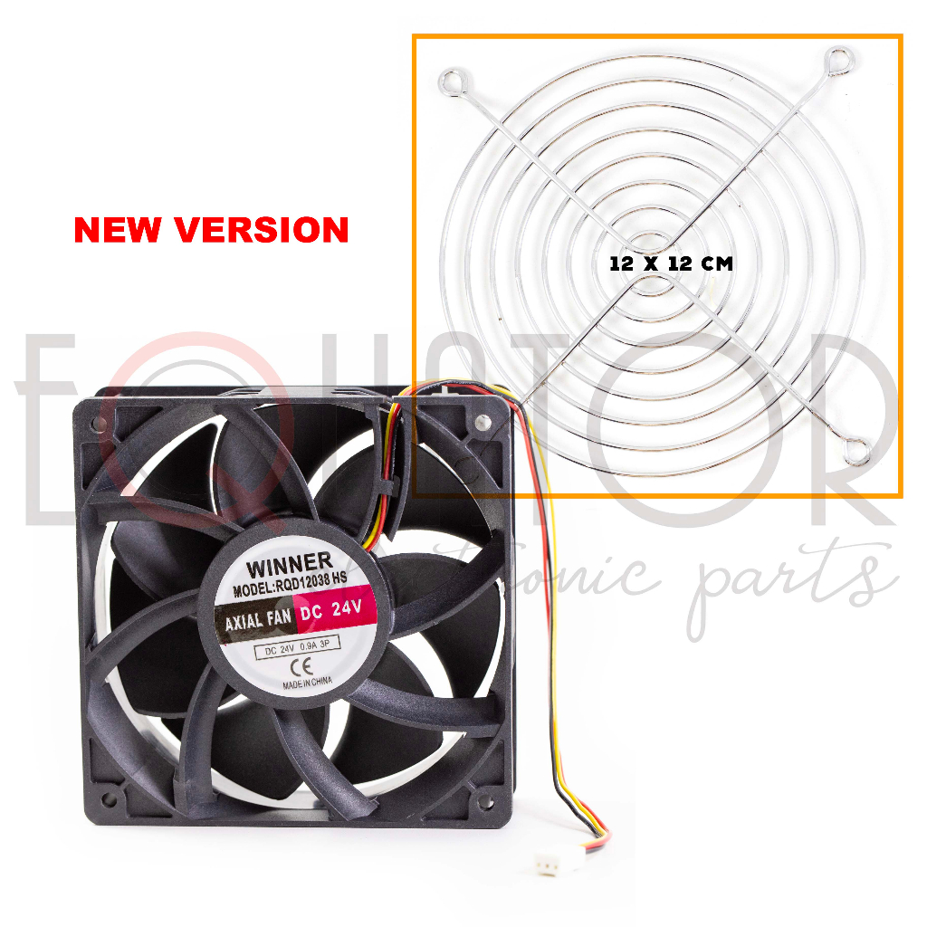 Kipas / Fan DC 24V 12x12 High Speed Winner