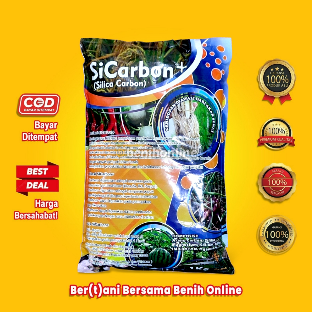 PUPUK SILIKA KARBON 1 KG - SICARBON