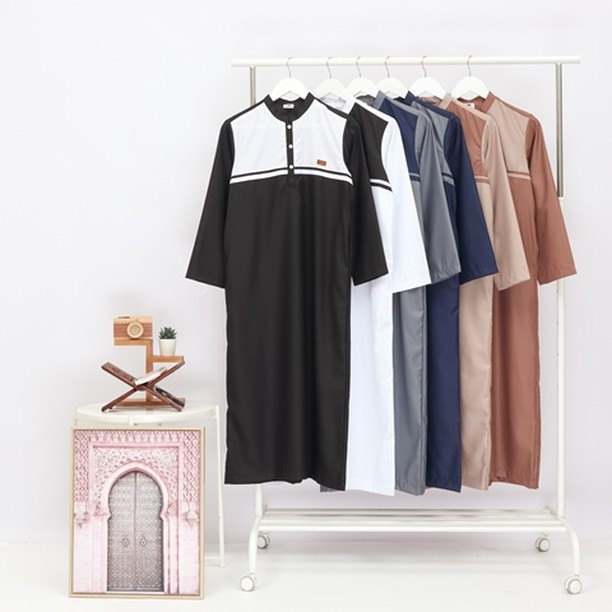 Jubah Muslim anak / muslim anak laki laki / jubah anak laki laki / gamis anak laki / baju jubah anak