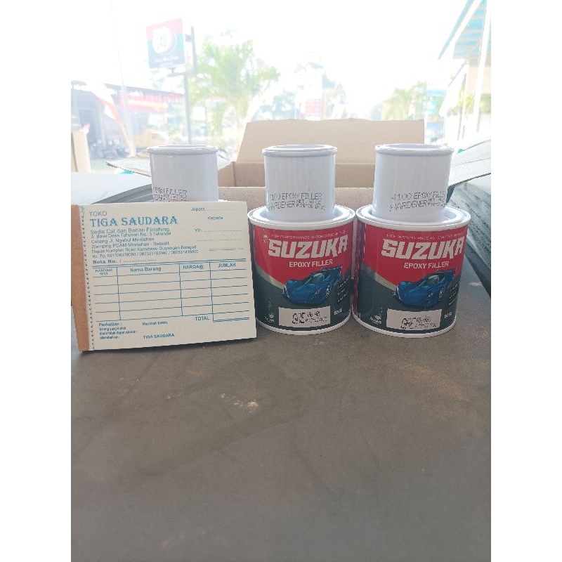 Epoxy Filler Suzuka Variasi Grey+ Hardener
