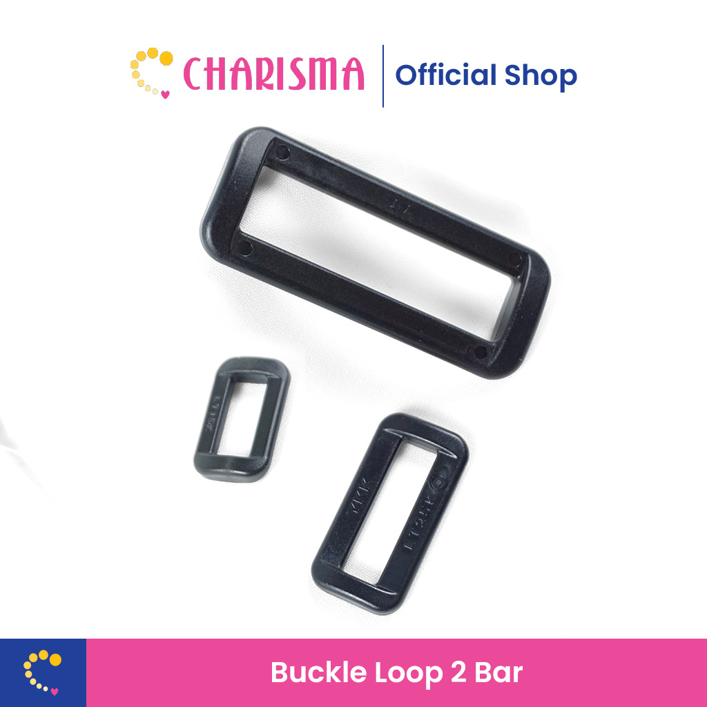 Charisma Ring Kotak Tas Plastik Buckle Acetal - 2cm/2,5cm/5cm