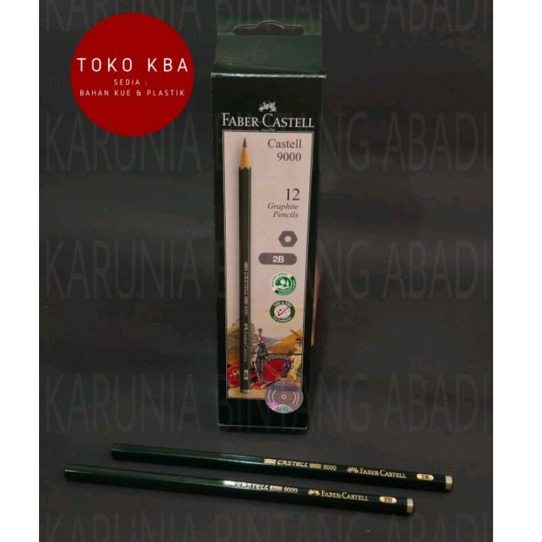 

Pensil Faber Castell 9000 - 2B Satuan