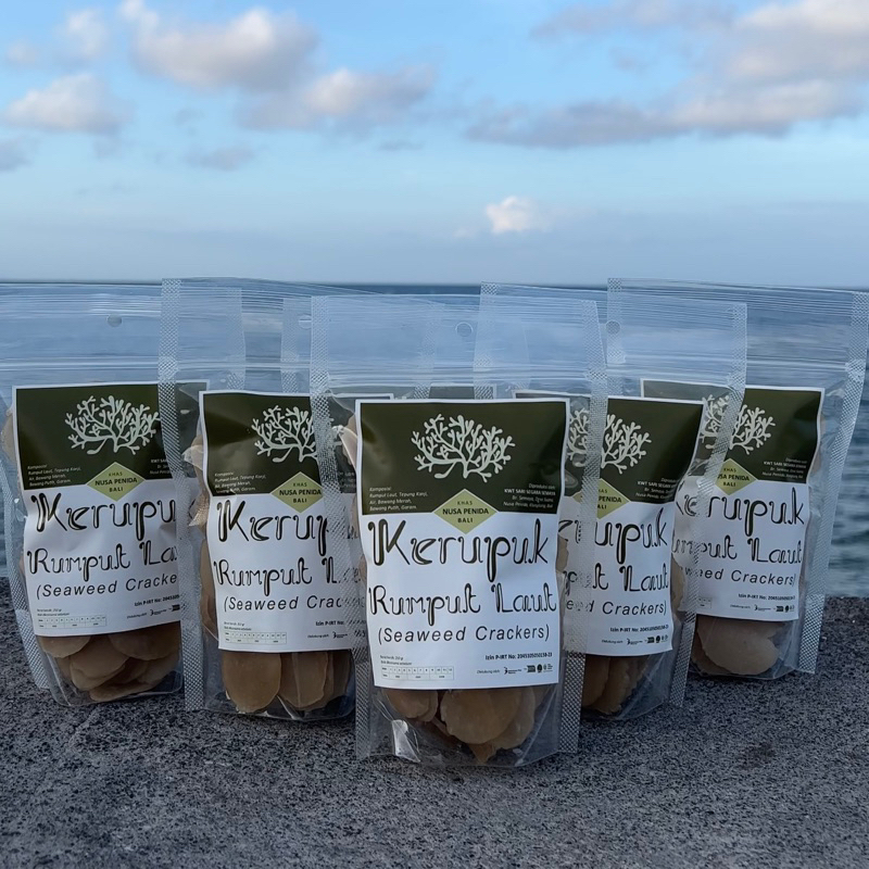 

Kerupuk Rumput Laut Nusa Penida (Desa Suana)
