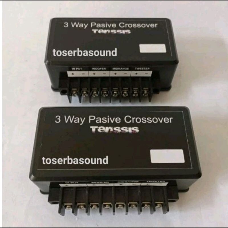 Passive Crossover 3way Tenssis pasif audio mobil