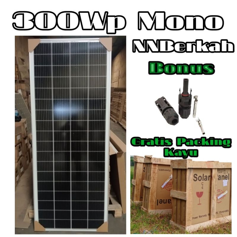 Solar Panel Maysun 300Wp Mono Solar Cell Panel Surya