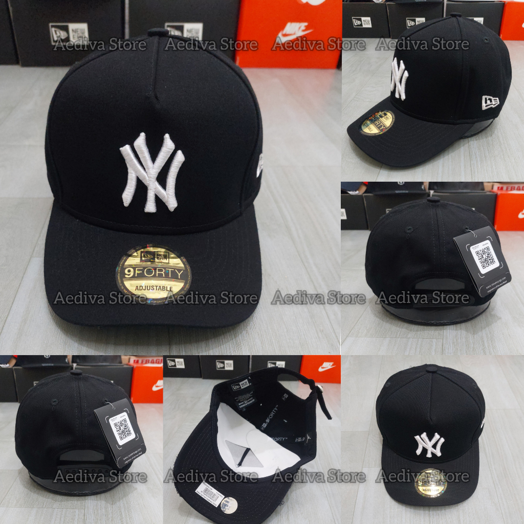 Aediva store - Topi NEW YORK YANKES NY Baseball Cap MLB Original Premium Topi Bahan Katun full Tag H