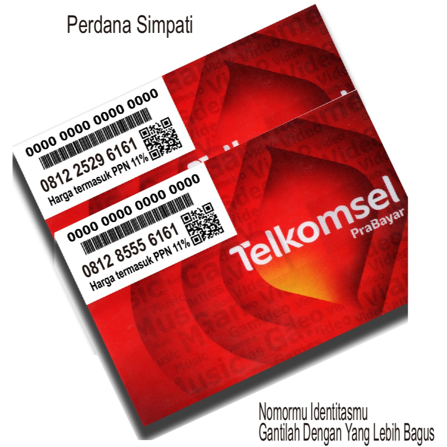 Nomor Cantik Simpati 6161 Dokter GIGI Nomer Rapi Perdana Telkomsel Sempati Untuk KlinikGIGI