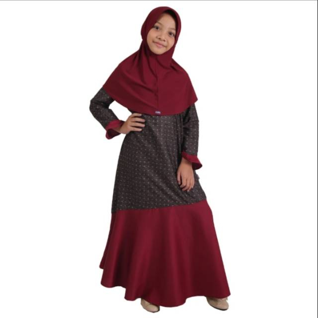 ELZATTA BUSANA MUSLIM ANAK PEREMPUAN GAMIS ANAK PEREMPUAN GAMIS IZZAN ELZATTA TERBARU