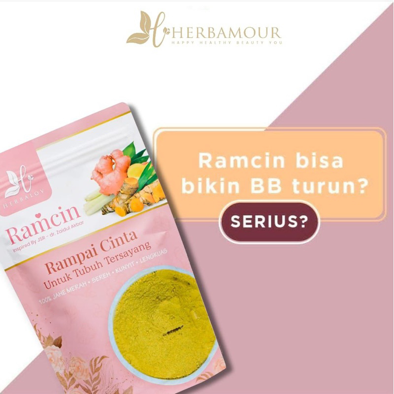 RAMCIN / RAMUAN CINTA / JAMU PELANGSING / DIET SEHAT / DBH / DIET BAHAGIA HERBALOV / DIET PASTI LANG