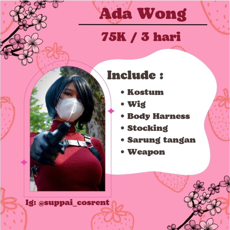 Ada Wong (RENTAL) [BACA DESKRIPSI]