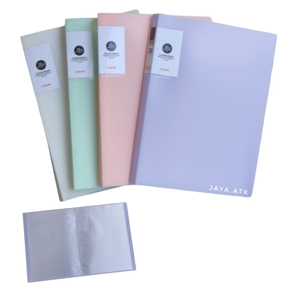 

MAP DOKUMEN CLEAR HOLDER A4 20 LBR WARNA PASTEL BAGUS DOCUMENT KEEPER FOLDER