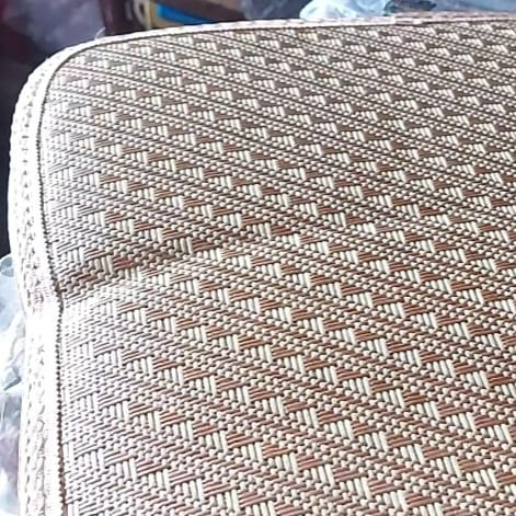 Keset kaki anti slip anyaman bambu