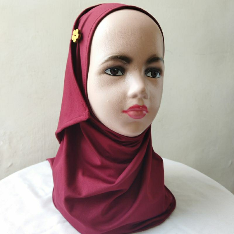 Pashmina Instan Anak 3-10 Tahun Jersey