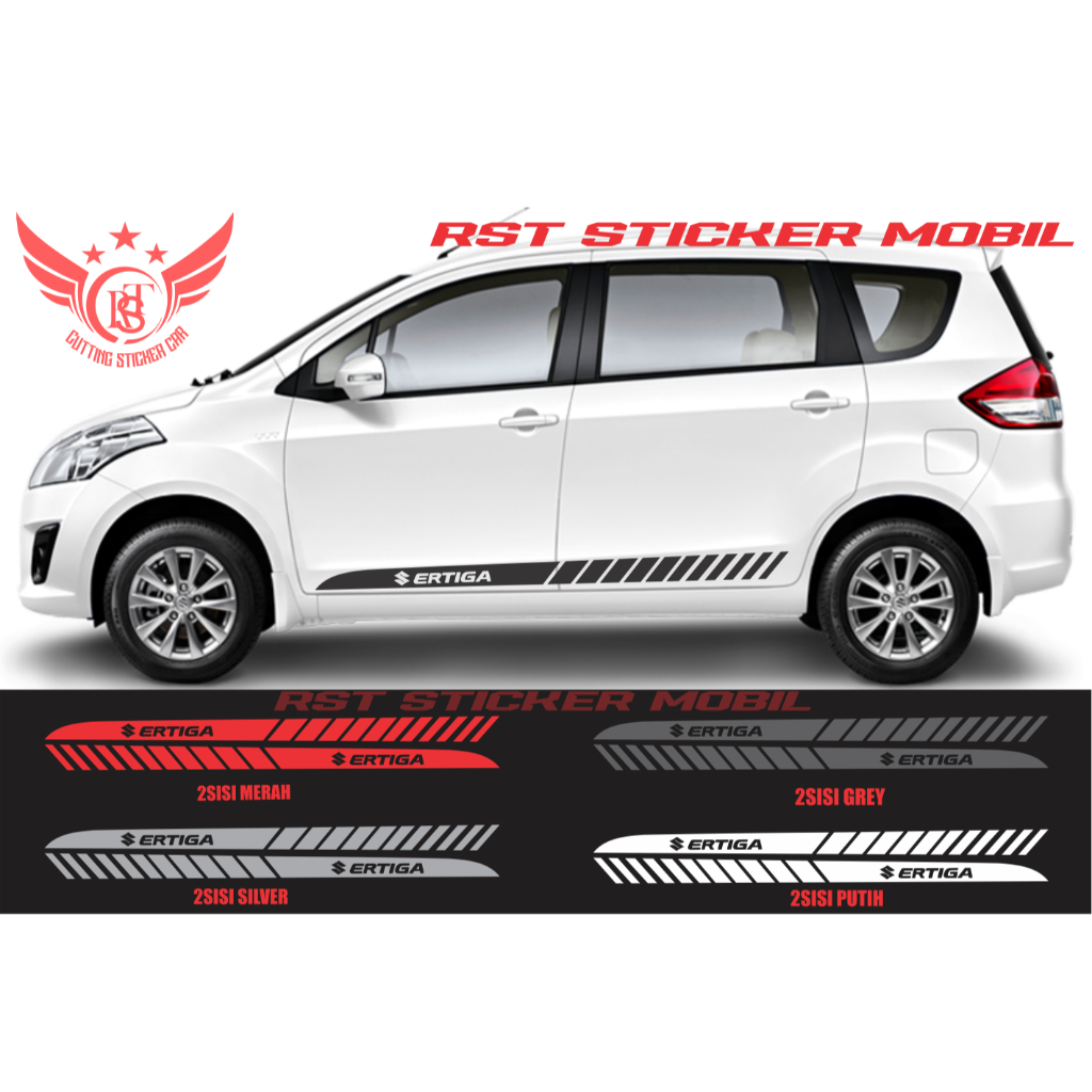 PROMO STICKER STIKER LIST BODY SAMPING MOBIL ERTIGA CUTTING STICKER MOBIL SUZUKI ERTIGA