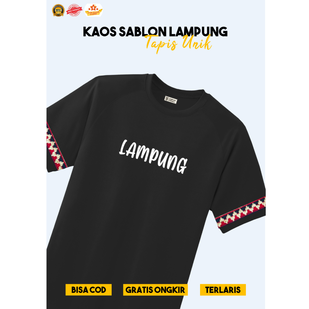 LAMPUNG ETHNICA OFFICIAL - KAOS LAMPUNG - KAOS TAPIS & SABLON - KAOS TAPIS LAMPUNG - LAMPUNG ETHNICA