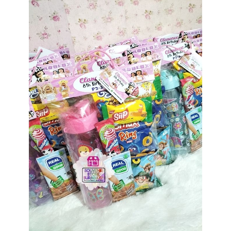 

Botol Smiggle || Paket Ultah dan Souvenir Tumblr Smiggle || Paket snack souvenir || Parcel snack ultah