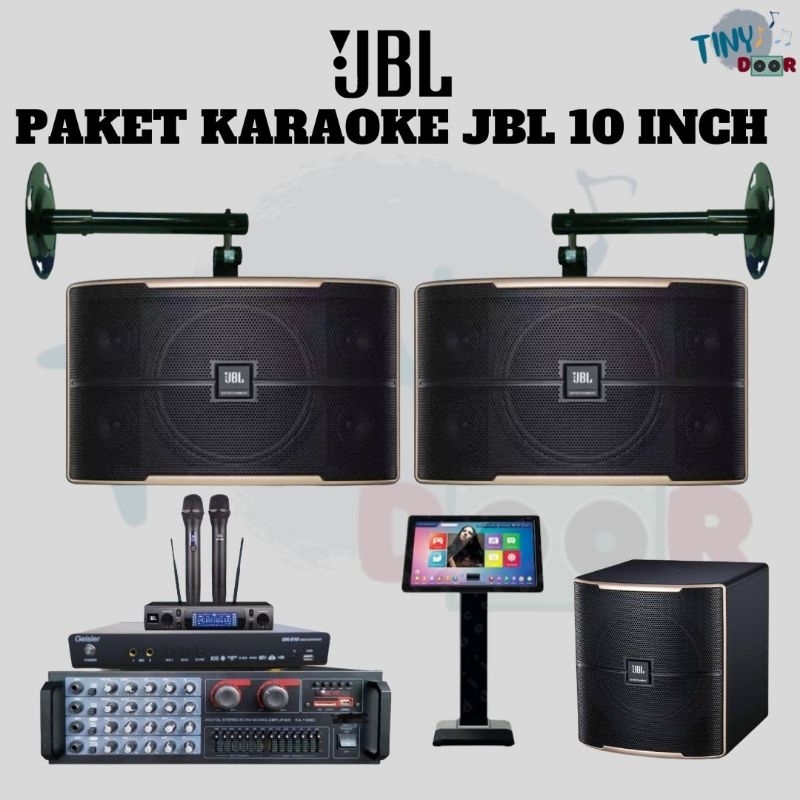 Paket Speaker Karaoke JBL Original Full Set (2)