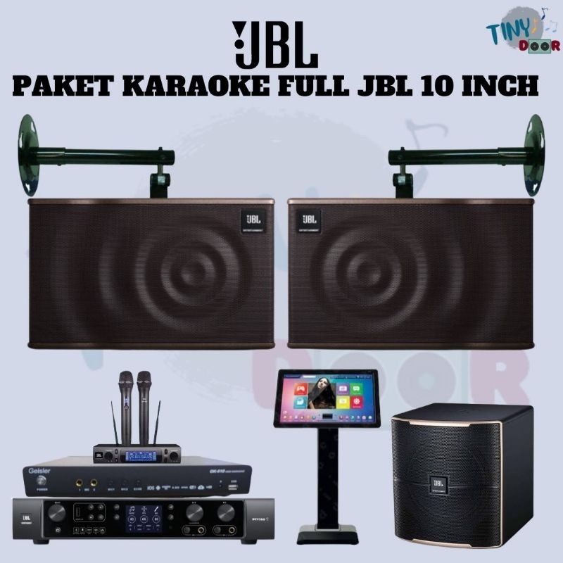 Paket Karaoke JBL MK10 10 inch Full JBL Full Set (Premium II)