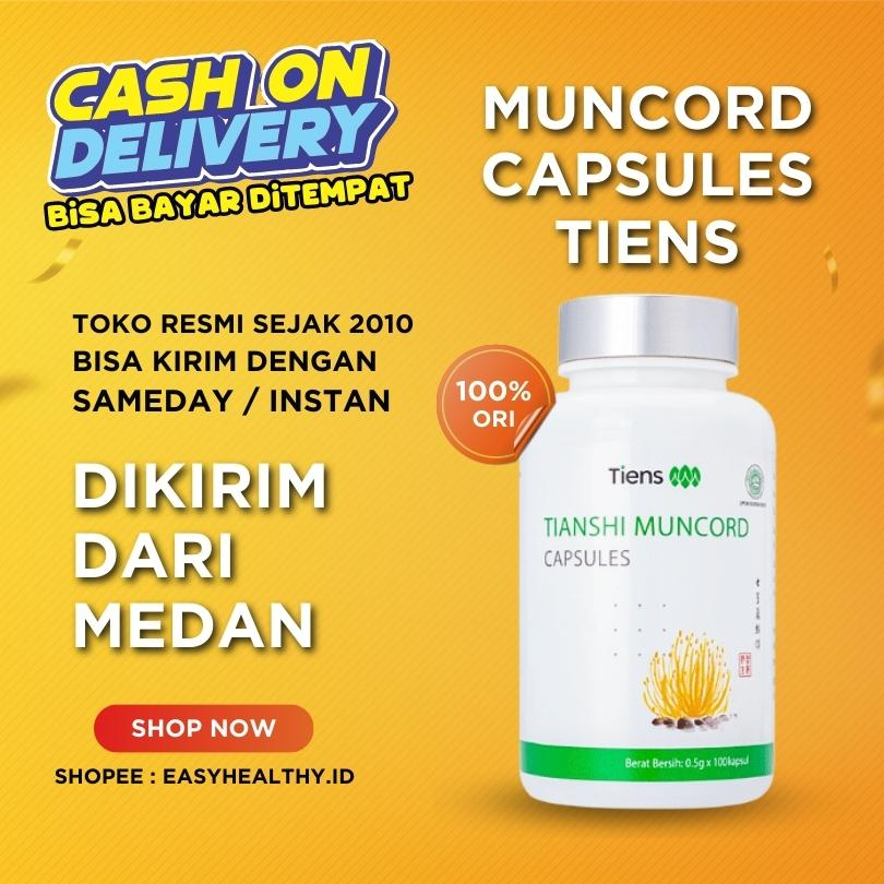 MUNCORD Capsules I Kirim Dari Medan I Ada Toko Fisik | Bisa COD | Stamina Vitalitas Pria | Top Rotan