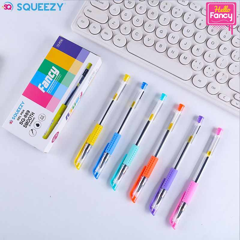 

GROSIR Pulpen Gel / Pena Gel / Gel Pen Office Smooth 0,5mm GP-SQ889