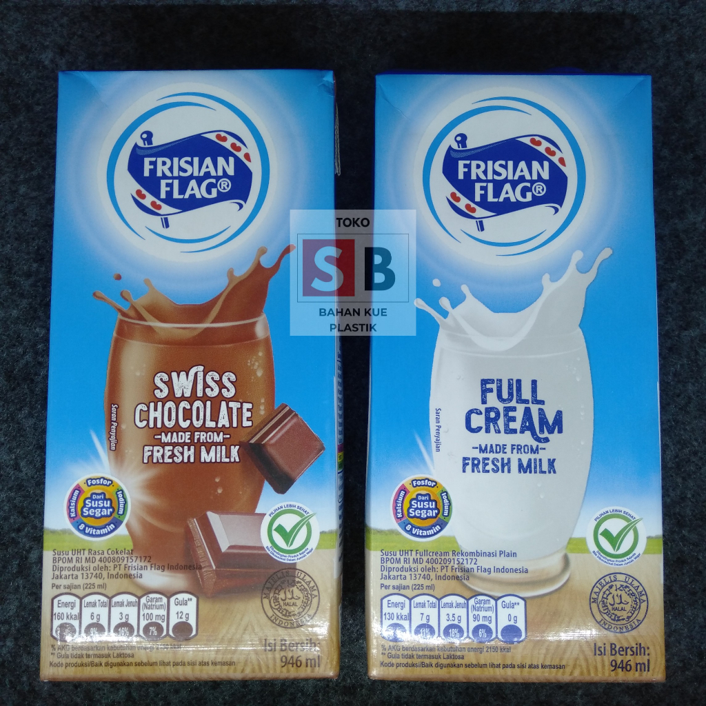 

FRISIAN FLAG FILL CREAM 946ML / SUSU UHT FULL CREAM