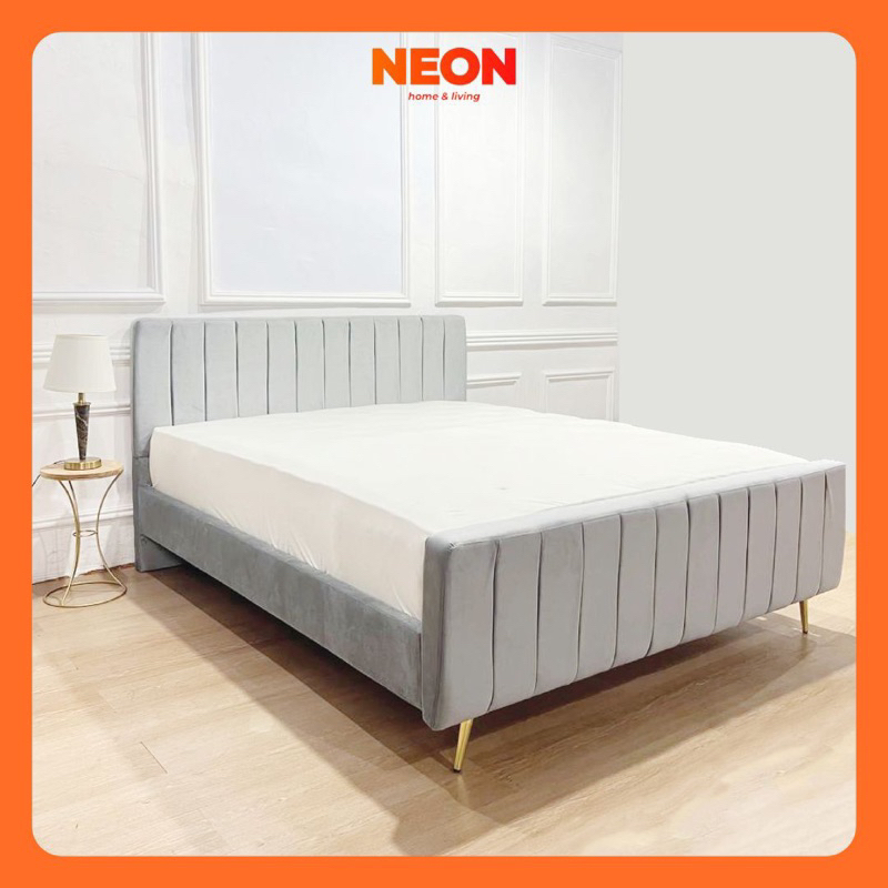 NEON Divan Gian | Rangka Tempat Tidur Kayu Jati Minimalis | Dipan 90 x 200 | Dipan 100 x 200 | Dipan