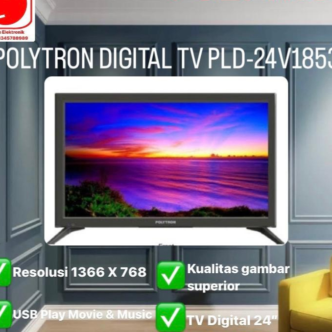 Polytron Digital TV PLD-24V1853