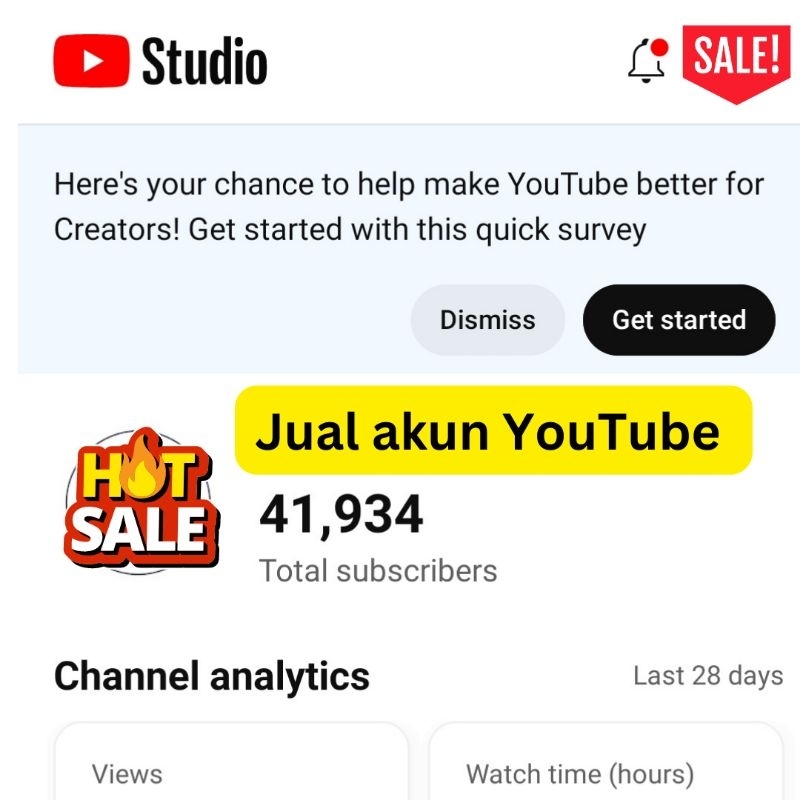 READY CHANNEL YOUTUBE BELUM MONET