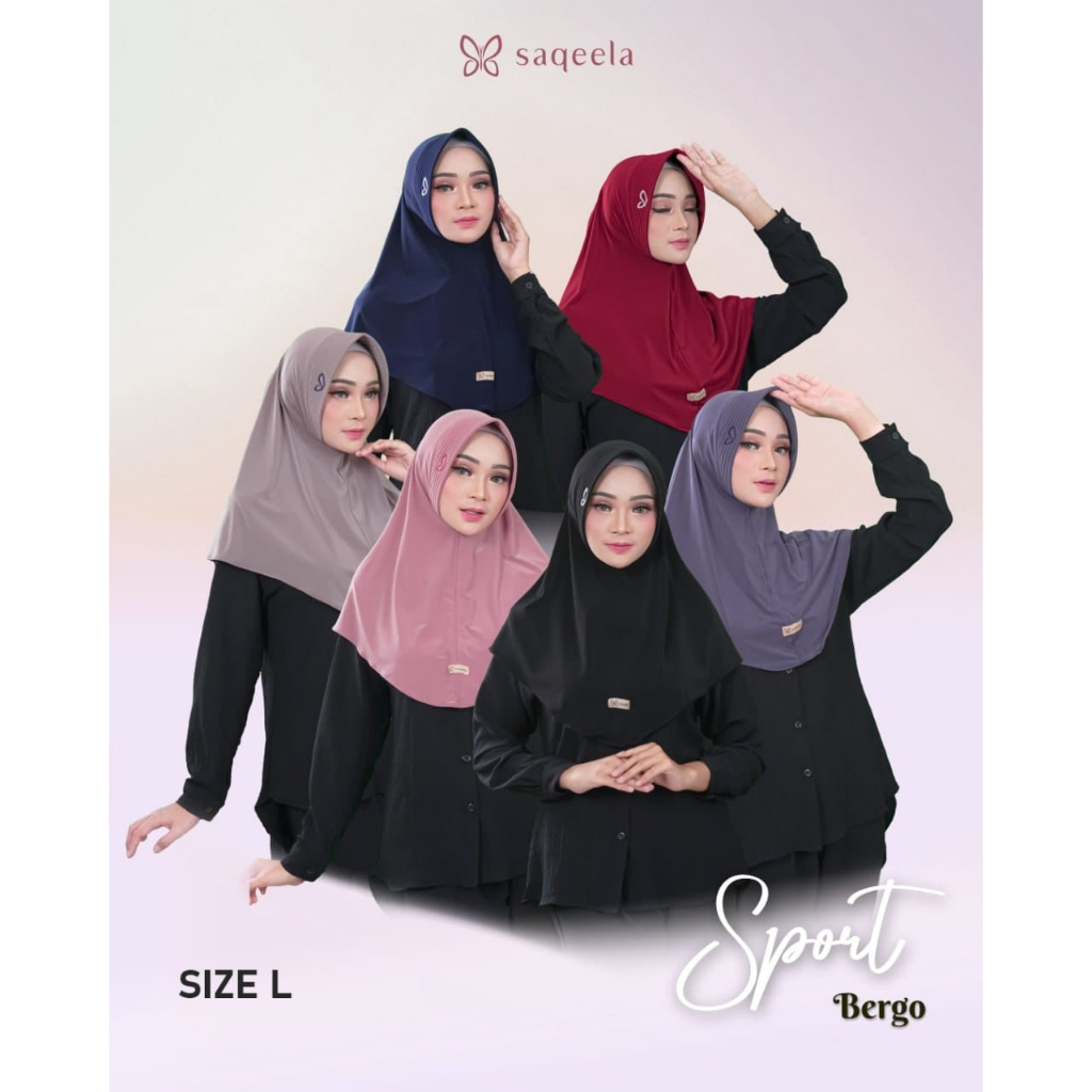HIJAB SPORT MURAH MERIAH BY SAQEELA HIJAB BRANDED