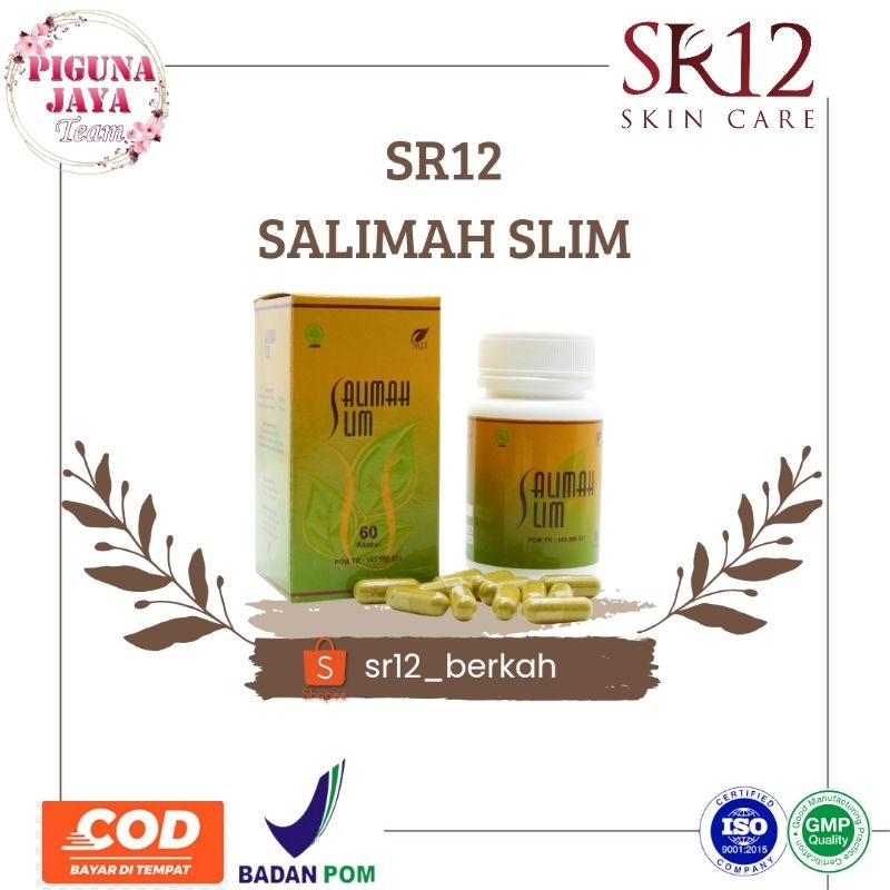 

Salimah Slim SR12 Kapsul Diet Pelangsing Badan BPOM