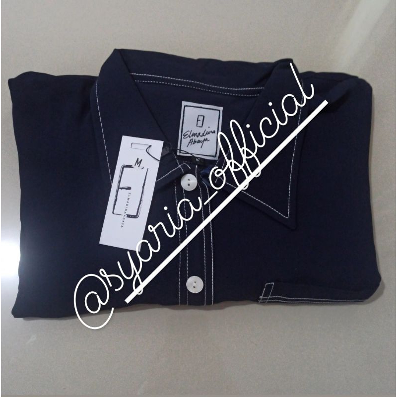Elmadina Kemejabaya Night Navy size M