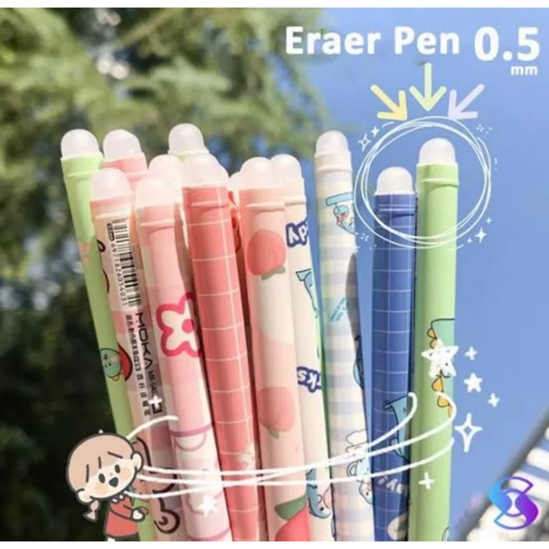 

pulpen bisa hapus/ erasable pen/latihan menulis