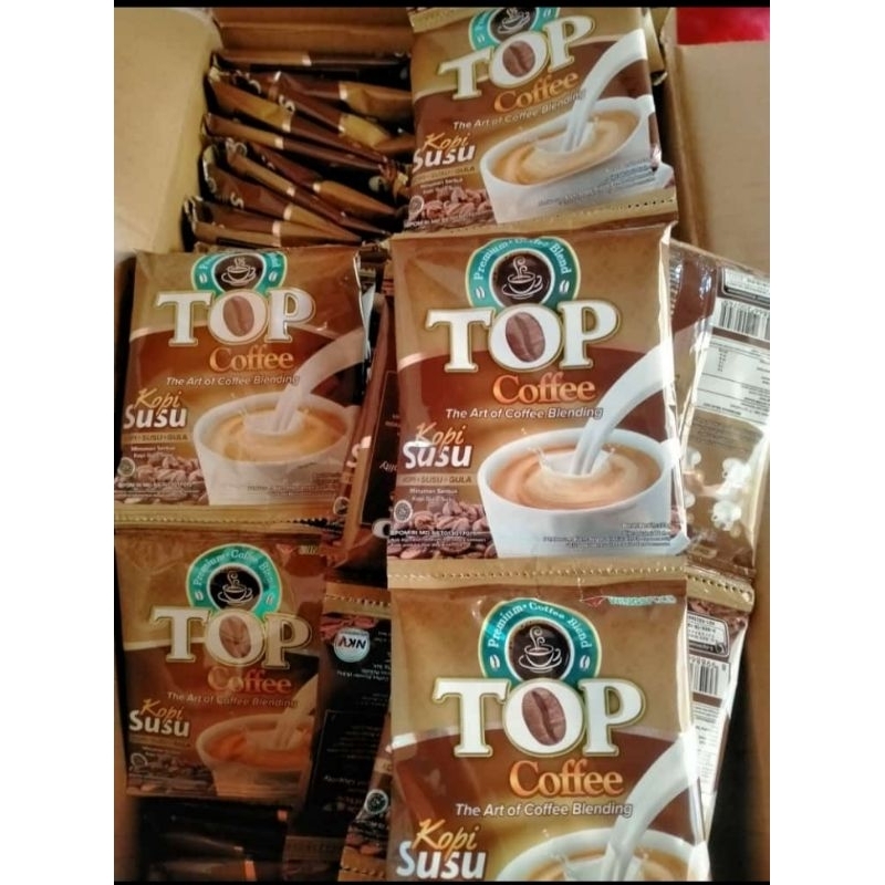 

Top coffe susu 2 renteng isi 24 sachet