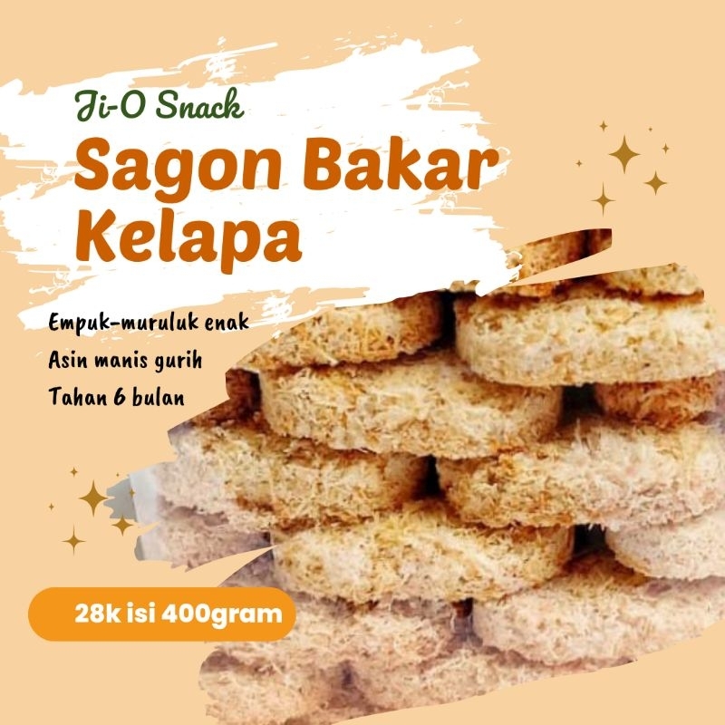 

SAGON BAKAR KELAPA 400GRAM