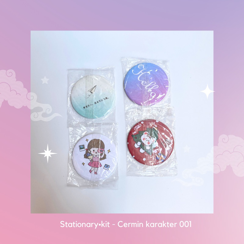 

Stationary•kit - Cermin karakter 001