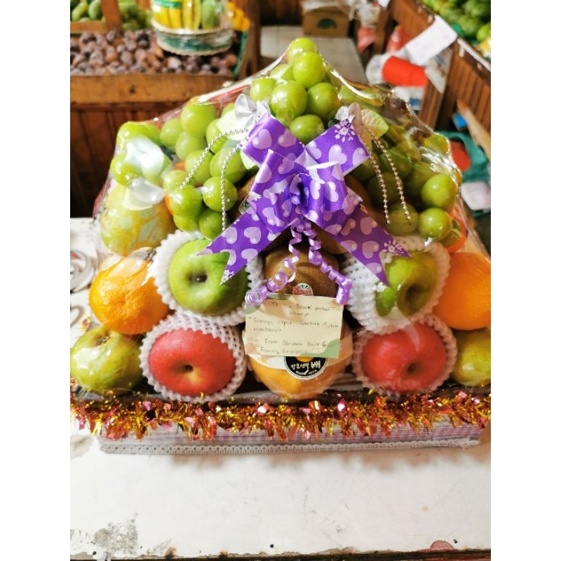 

PARCEL BUAH| BUAH SEGAR | HAMPERS BUAH | PARCEL BUAH JUMBO | SET HANTARAN DAN KONDANGAN | HADIAH HAMPERS | BEBAS REQUEST( FREE KARTU UCAPAN)