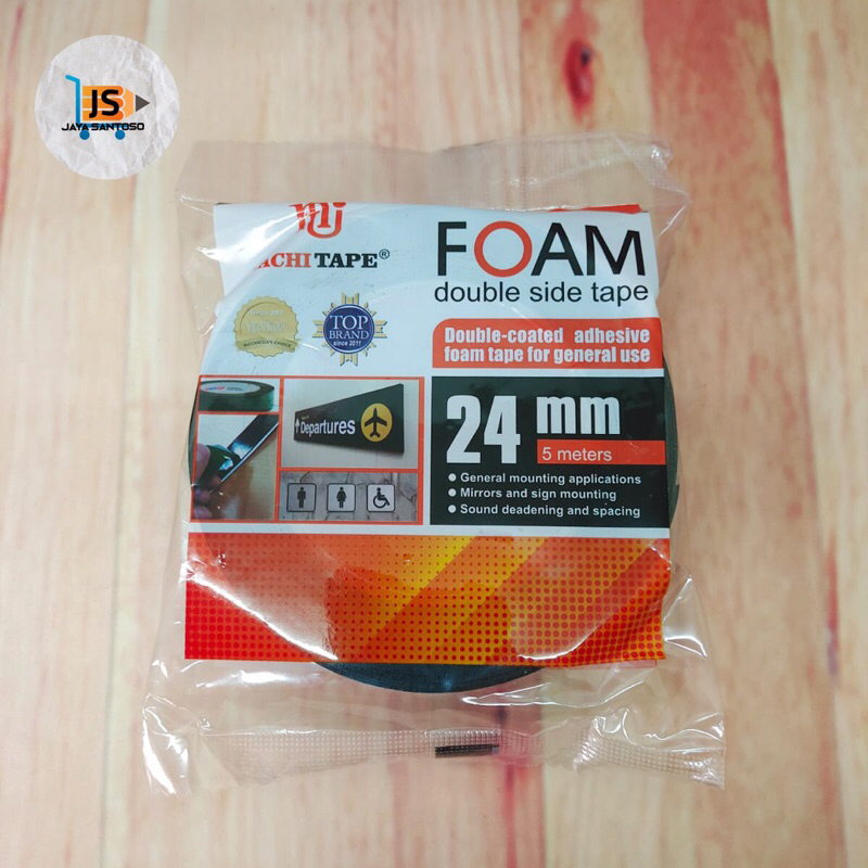 

Isolasi Double Tape FOAM Nachi 24mm x 5 m